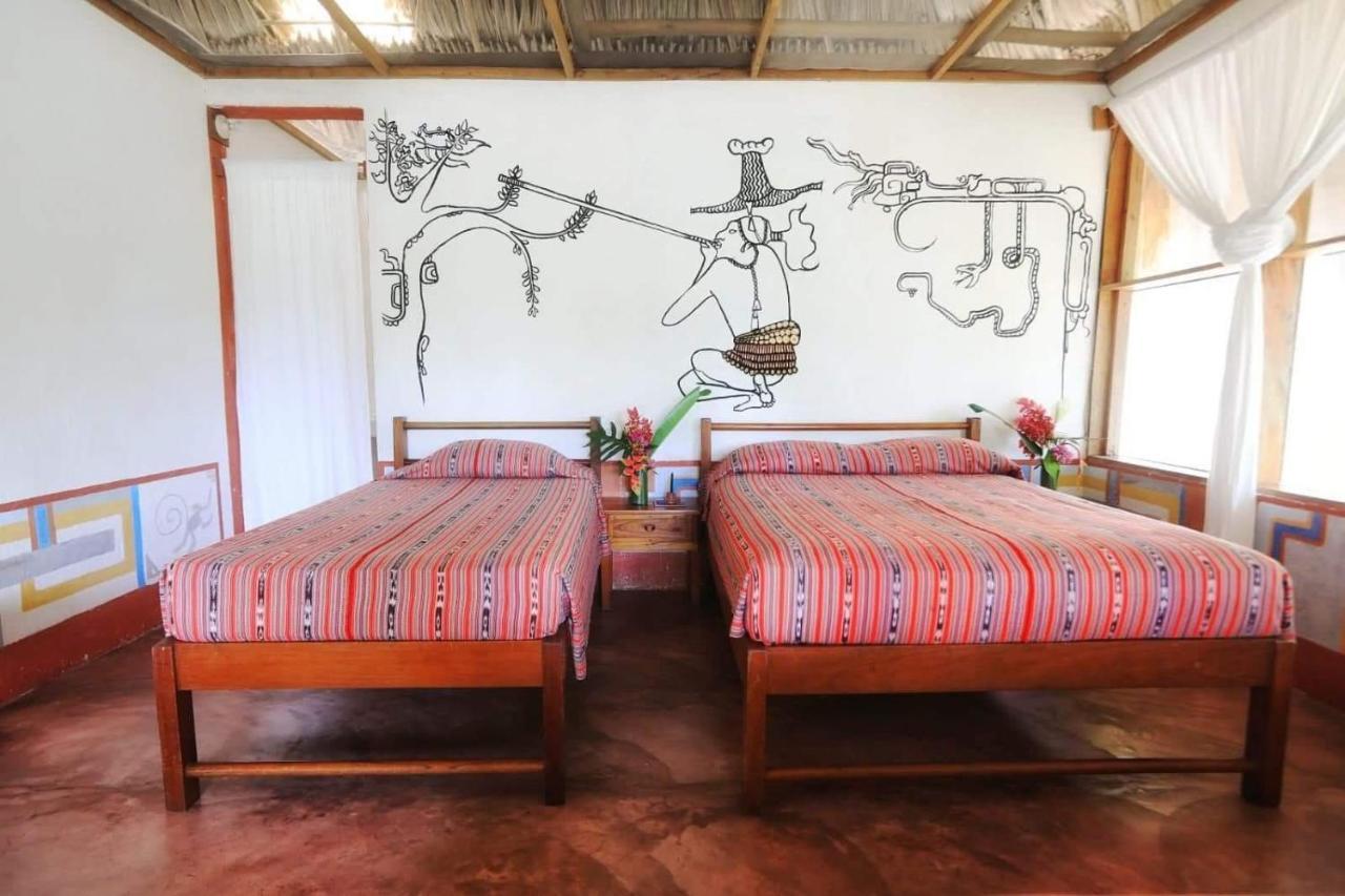Ecolodge El Sombrero Laguna Yaxha Экстерьер фото
