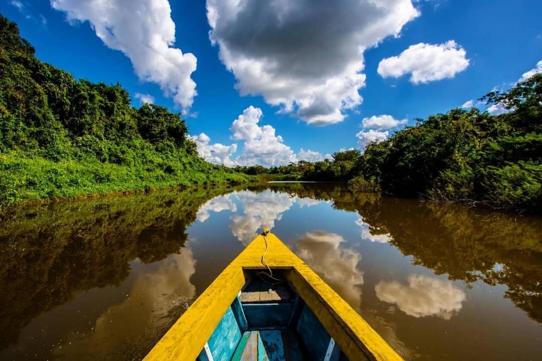 Ecolodge El Sombrero Laguna Yaxha Экстерьер фото
