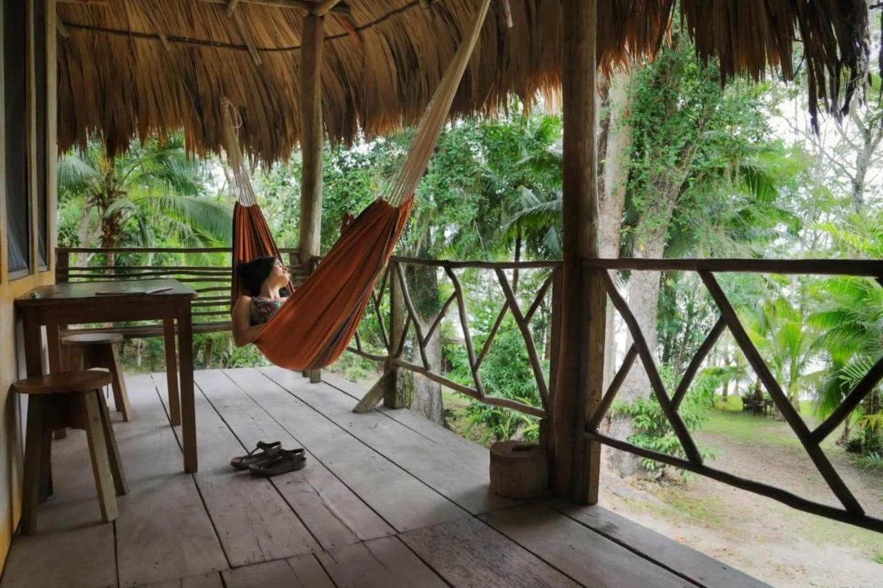 Ecolodge El Sombrero Laguna Yaxha Экстерьер фото
