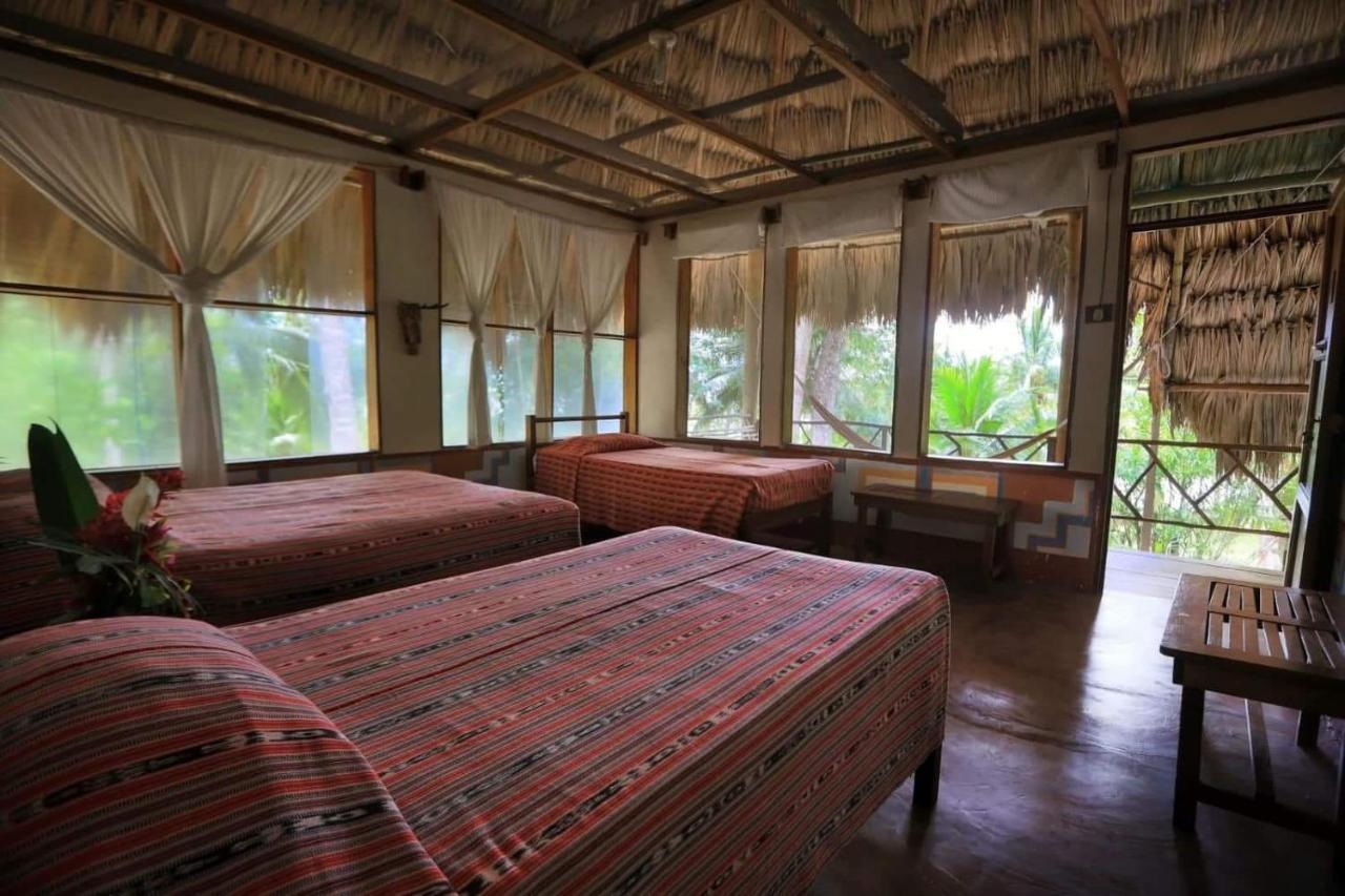 Ecolodge El Sombrero Laguna Yaxha Экстерьер фото