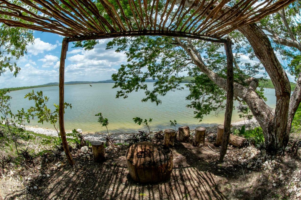 Ecolodge El Sombrero Laguna Yaxha Экстерьер фото