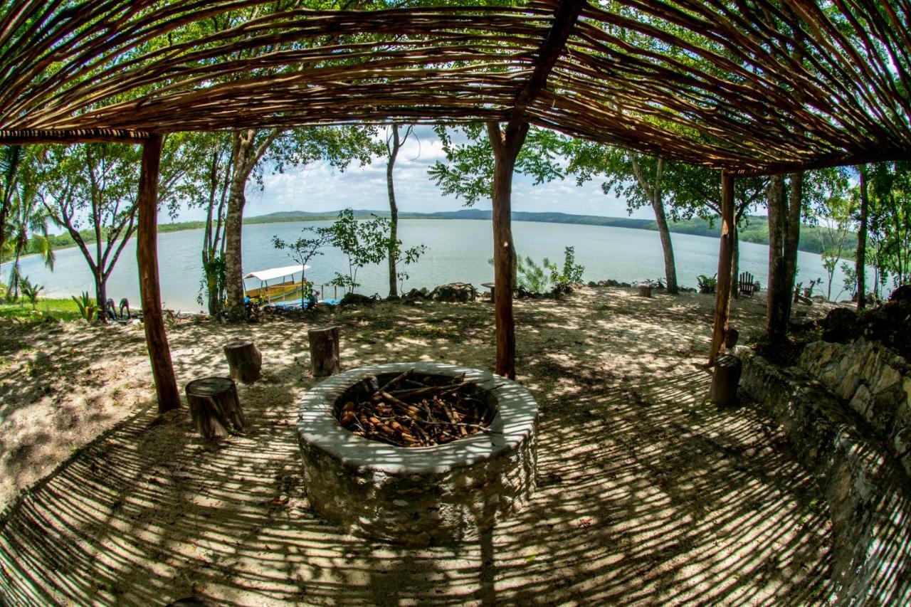 Ecolodge El Sombrero Laguna Yaxha Экстерьер фото