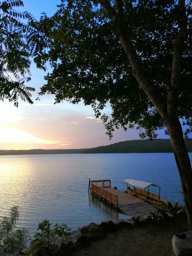 Ecolodge El Sombrero Laguna Yaxha Экстерьер фото